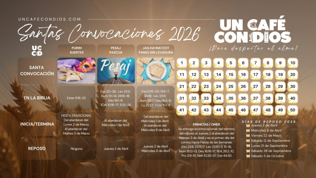 Fiestas Bíblicas 2026-2027 1
